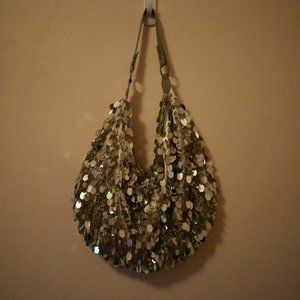 Fun Silver Sparkly Purse!